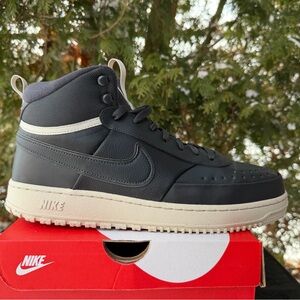 Nike Court Vision Mid Winter 'Dark Smoke' DR7882-003 Size 12